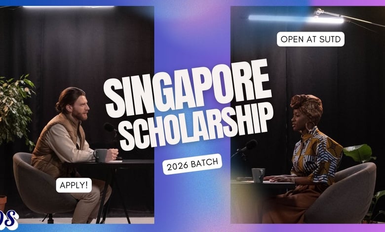 SUTD Design and Engineering Scholarships 2026 at Singapore University of Technology and Design