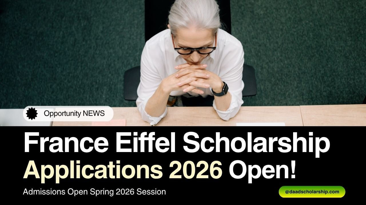 France Excellence Eiffel Scholarship 2026 Finally Open for Applications