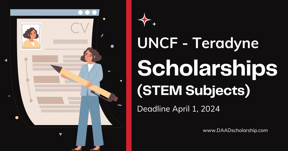 UNCFTeradyne STEM Scholarships 2024 for Students