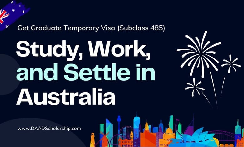 Study, Work, and Settle in Australia on Graduate Temporary Visa (Subclass 485)