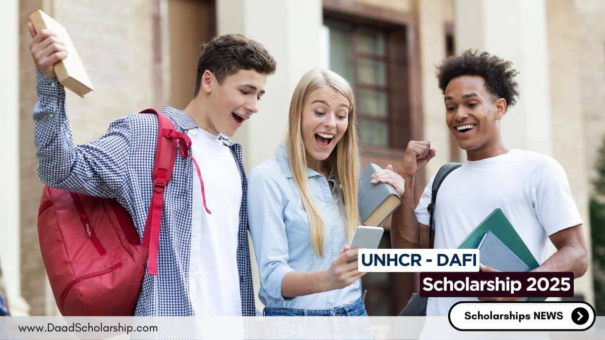 UNHCR-DAFI Scholarship 2025 Open for Applications