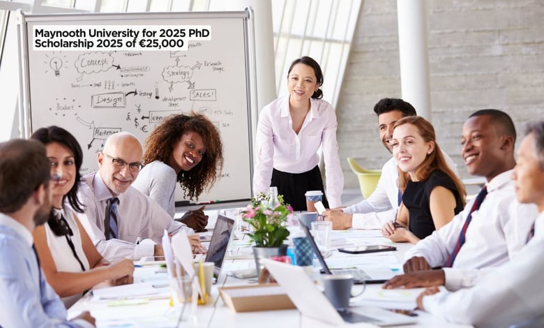 Maynooth University PhD Scholarship 2025 of €25,000 per year