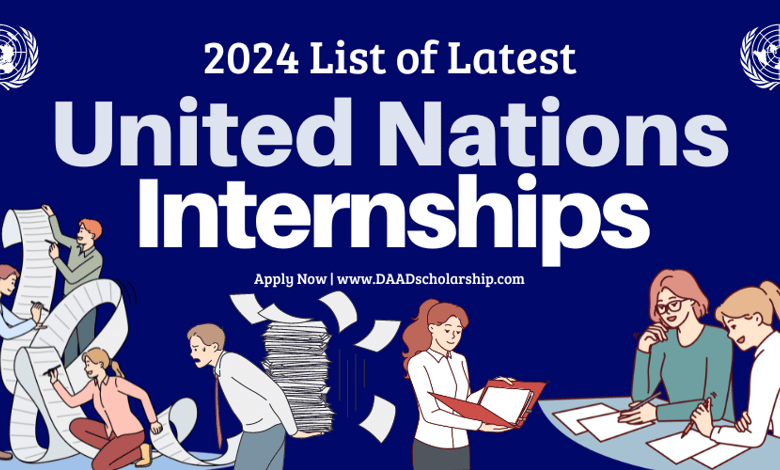 United Nations Internships 2024 for International Students (Global)