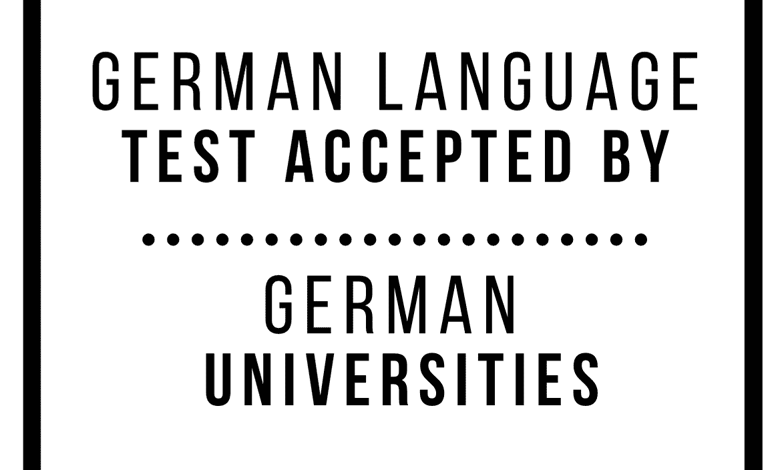 German Language Tests Accepted by German Universities