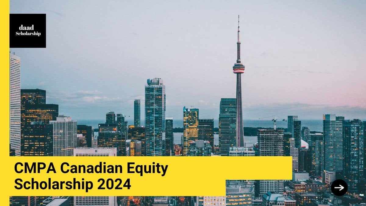 CMPA Equity Scholarship 2024 at University of Toronto