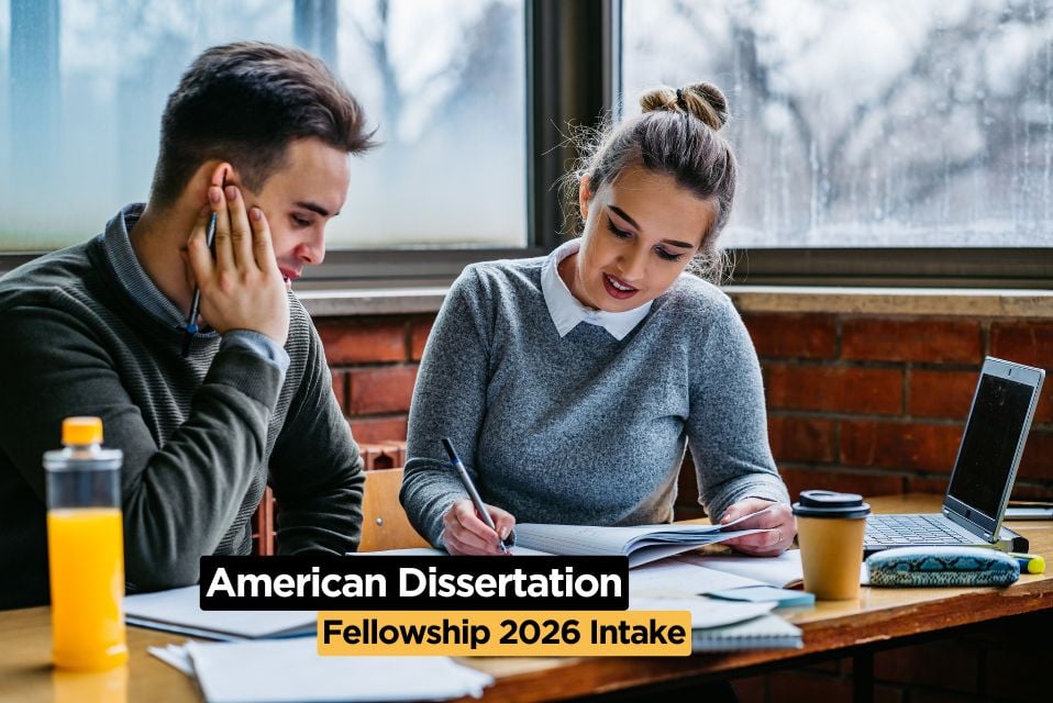 American Dissertation Fellowship 2026 Open