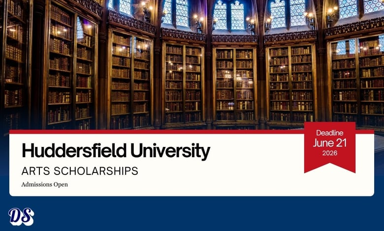 University of Huddersfield Arts Research Scholarships 2026 With Full Tuition Waiver