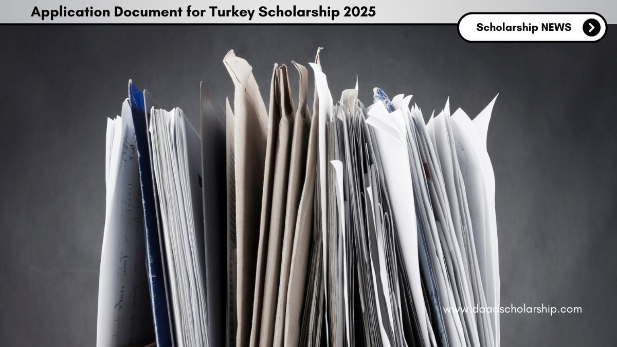 Application Document Set for Turkey Government Scholarship 2025