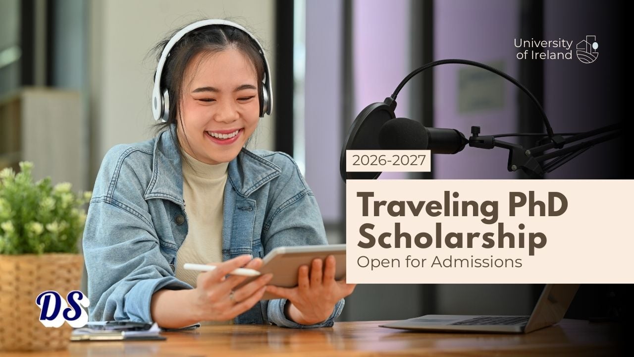 Travelling PhD Studentships 2026 Open at National University of Ireland