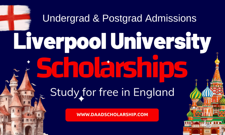 University of Liverpool Undergrad and Postgrad Scholarships 2024