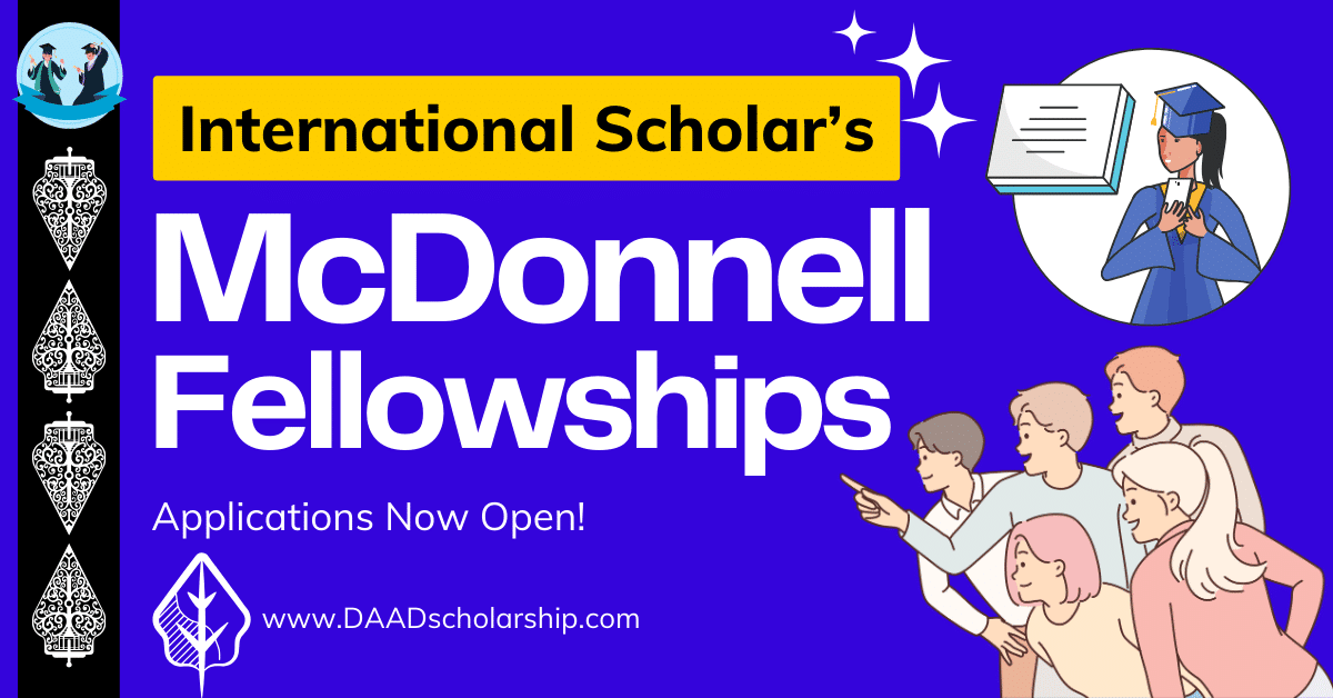 McDonnell International Scholars Academy fellowship 2024-2025