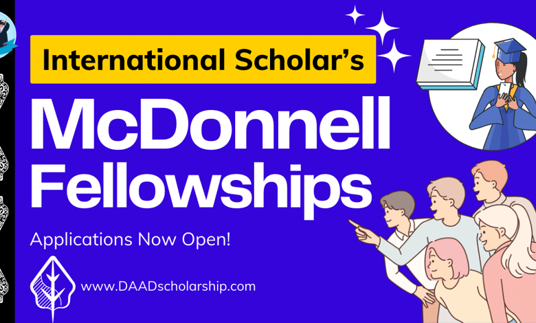 McDonnell International Scholars Academy fellowship 2024-2025