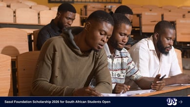 Sasol Foundation Scholarship 2026 for South African Students Open