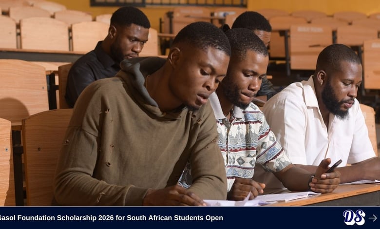 Sasol Foundation Scholarship 2026 for South African Students Open