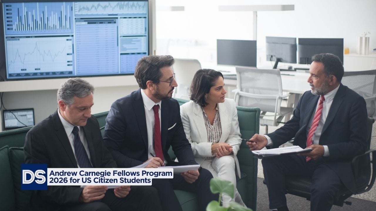 Andrew Carnegie Fellows Program 2026 for US Citizen Students