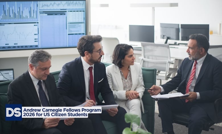 Andrew Carnegie Fellows Program 2026 for US Citizen Students