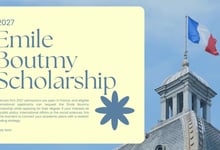 Émile Boutmy France Scholarship 2027 for Bachelor’s and Master’s Admissions (Process Explained)