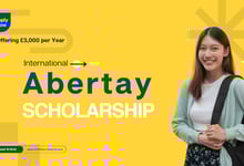 Abertay International Scholarship 2026 Offering £3,000 per Year