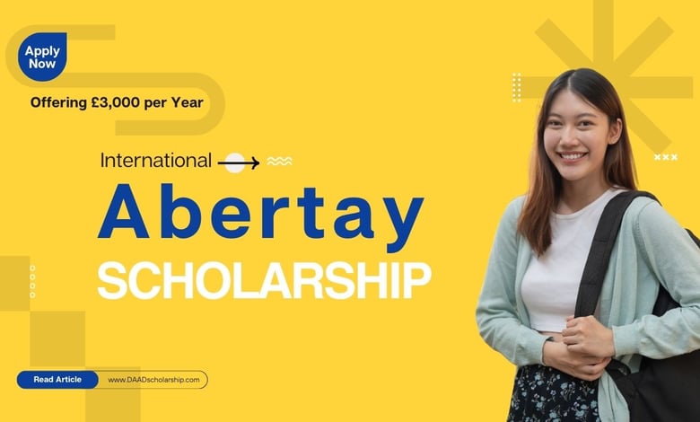 Abertay International Scholarship 2026 Offering £3,000 per Year
