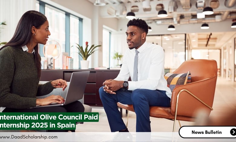 International Olive Council Paid Internship 2025 in Spain