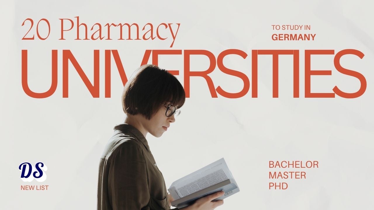 Top 20 Pharmacy Universities in Germany (2027) for Bachelor, Master and PhD Admissions