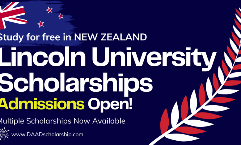 Lincoln University Scholarships 2024 in New Zealand