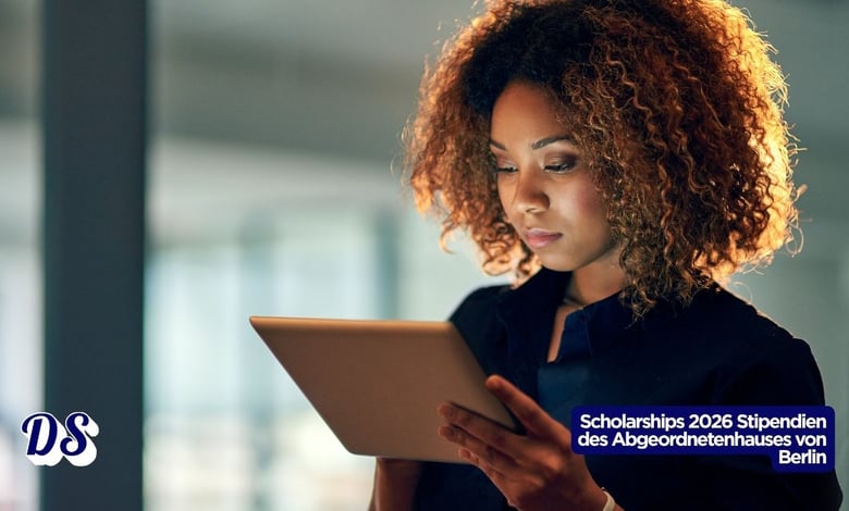 Scholarships 2026 Stipendien des Abgeordnetenhauses von Berlin