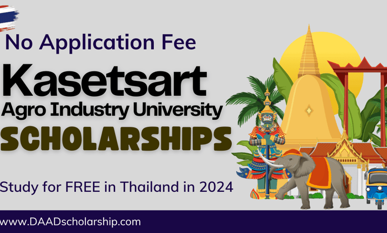 Kasetsart's Agro-Industry University Scholarships 2024 in Thailand