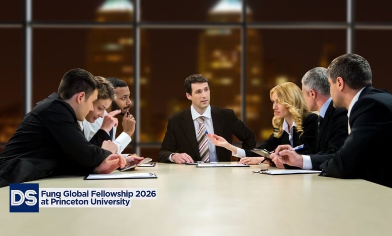 Fung Global Fellowship 2026-2027 at Princeton University