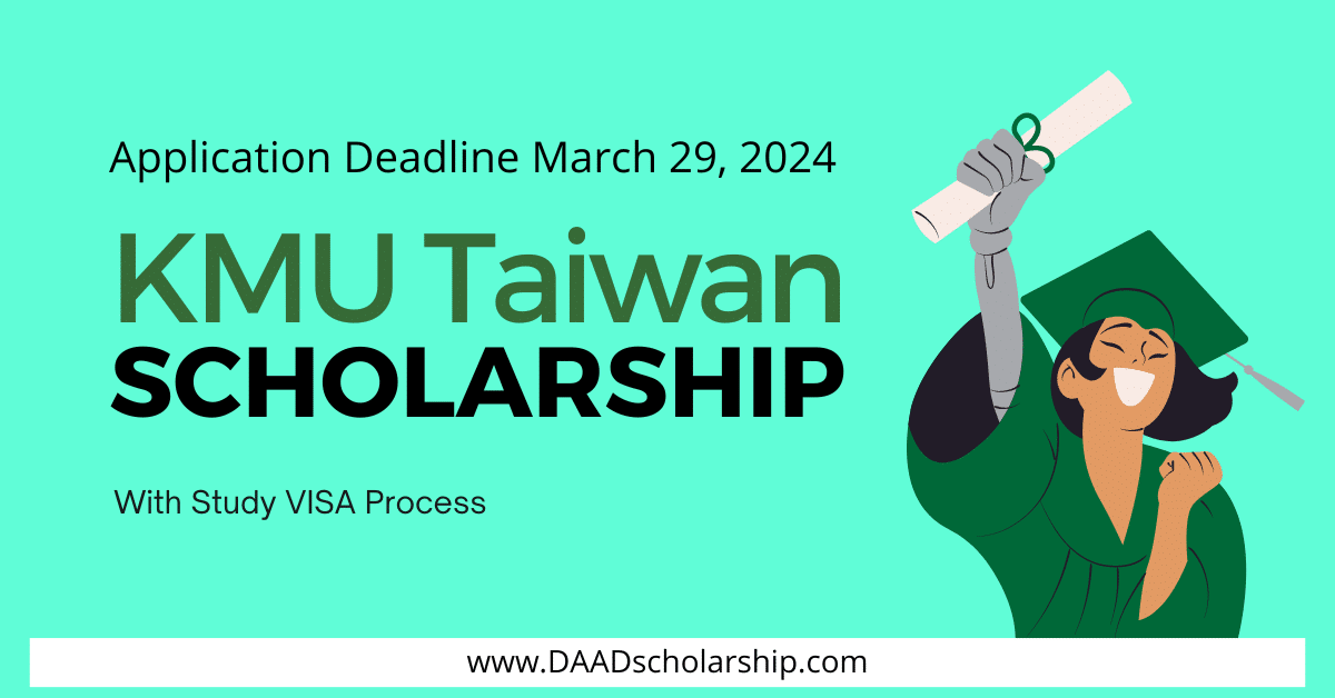 KMU Scholarships 2024 in Taiwan