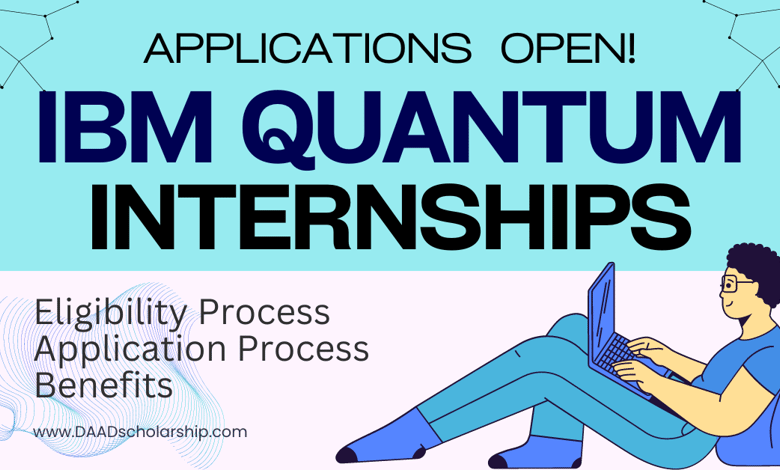 IBM Quantum Internships 2024 for Undergrad and Postgrad Students