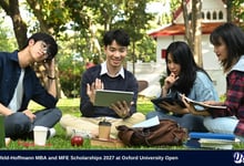 Weidenfeld-Hoffmann MBA and MFE Scholarships 2027 at Oxford University Open