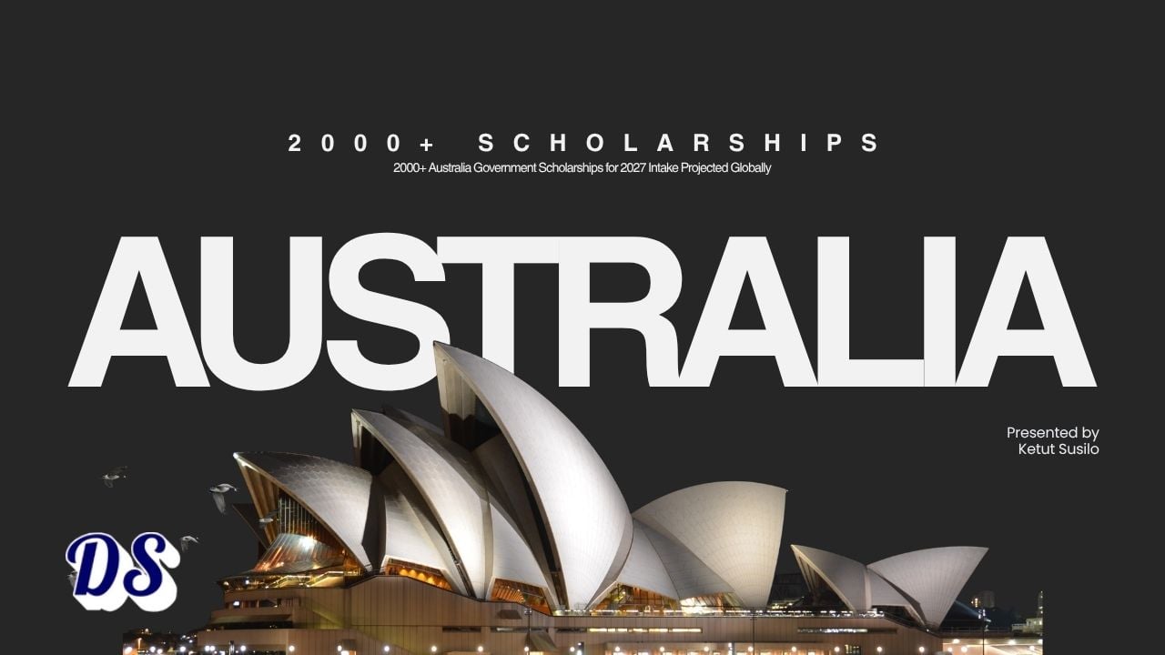 2000+ Australia Government Scholarships for 2027 Intake Projected Globally