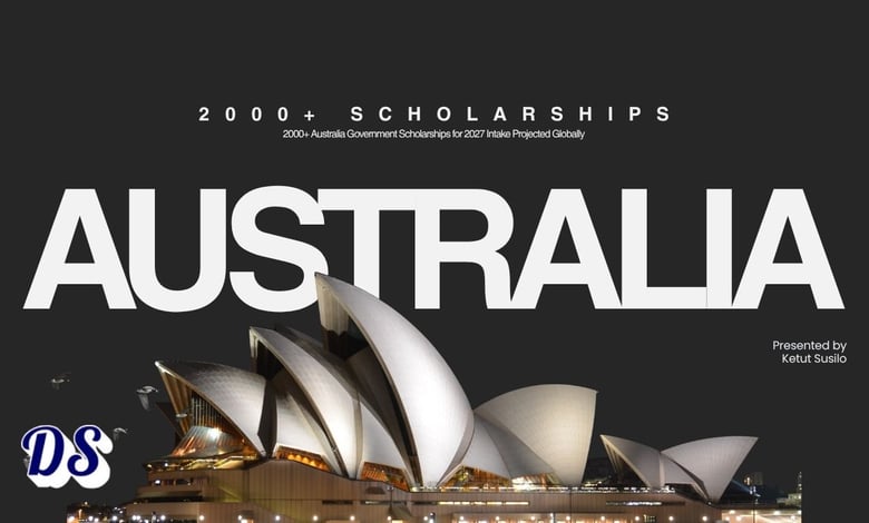 2000+ Australia Government Scholarships for 2027 Intake Projected Globally