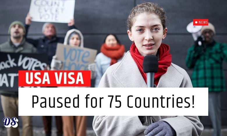 US Visa Issuance Paused for the Citizens of These 75 Countries Starting January 21, 2026