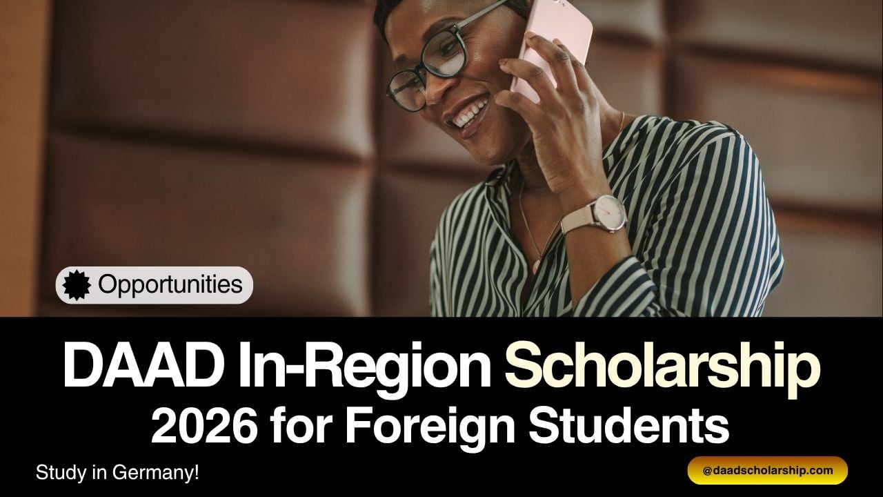 DAAD In-Region Scholarships 2026 for Sub Saharan African Students