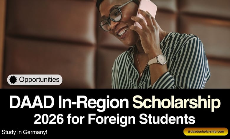 DAAD In-Region Scholarships 2026 for Sub Saharan African Students