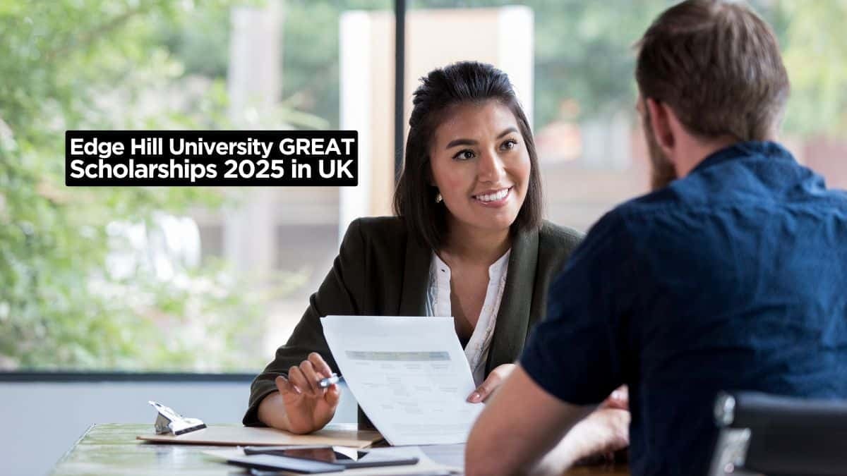 Edge Hill University GREAT Scholarship 2025 by British Council