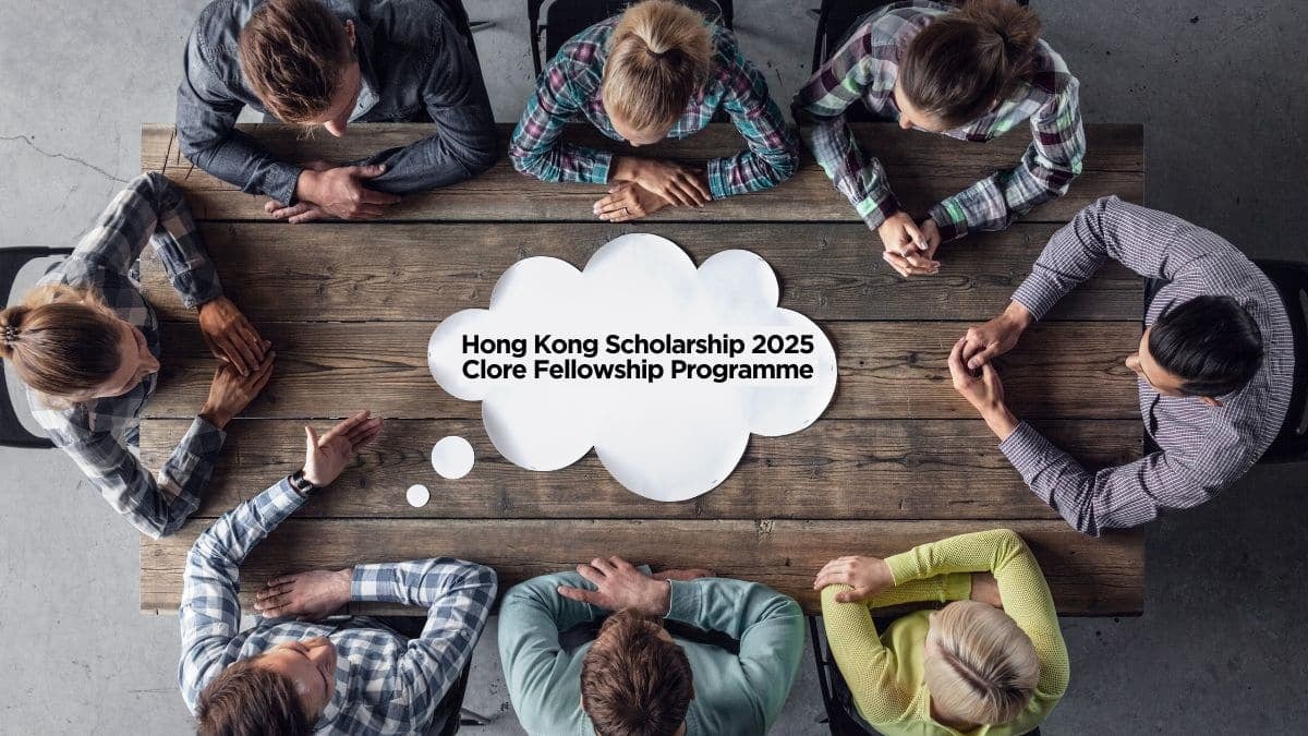 Hong Kong Scholarship 2025 on Clore Fellowship Programme