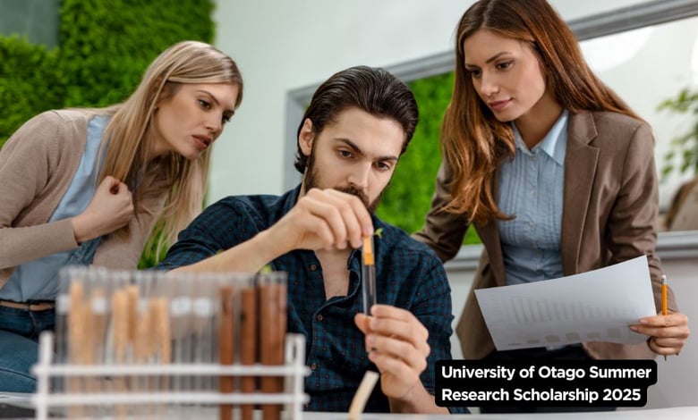University of Otago Summer Research Scholarship 2025