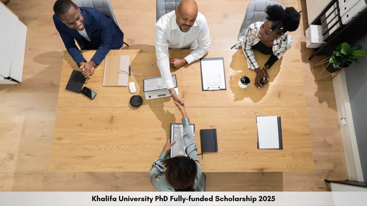 Khalifa University PhD Fully-funded Scholarship 2025