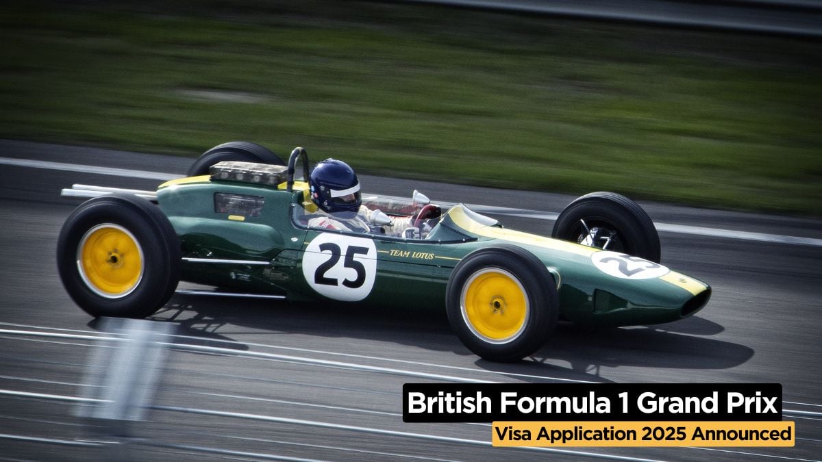 Formula 1 British Grand Prix 2025 Visa Application Process Announced