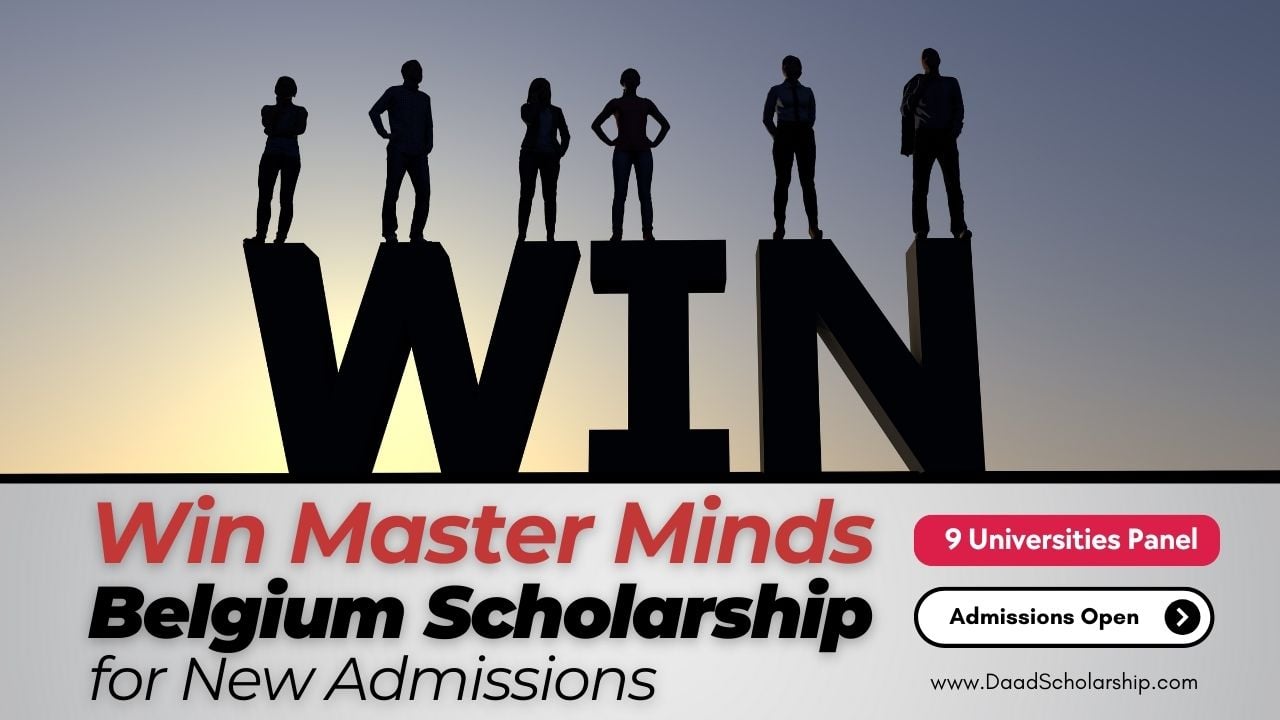 500+ Master Mind Scholarship 2026-2027 Open at 9 Belgium Universities