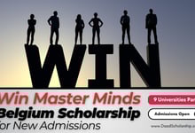 500+ Master Mind Scholarship 2026-2027 Open at 9 Belgium Universities