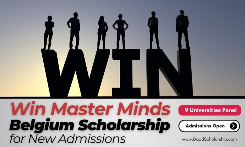 500+ Master Mind Scholarship 2026-2027 Open at 9 Belgium Universities