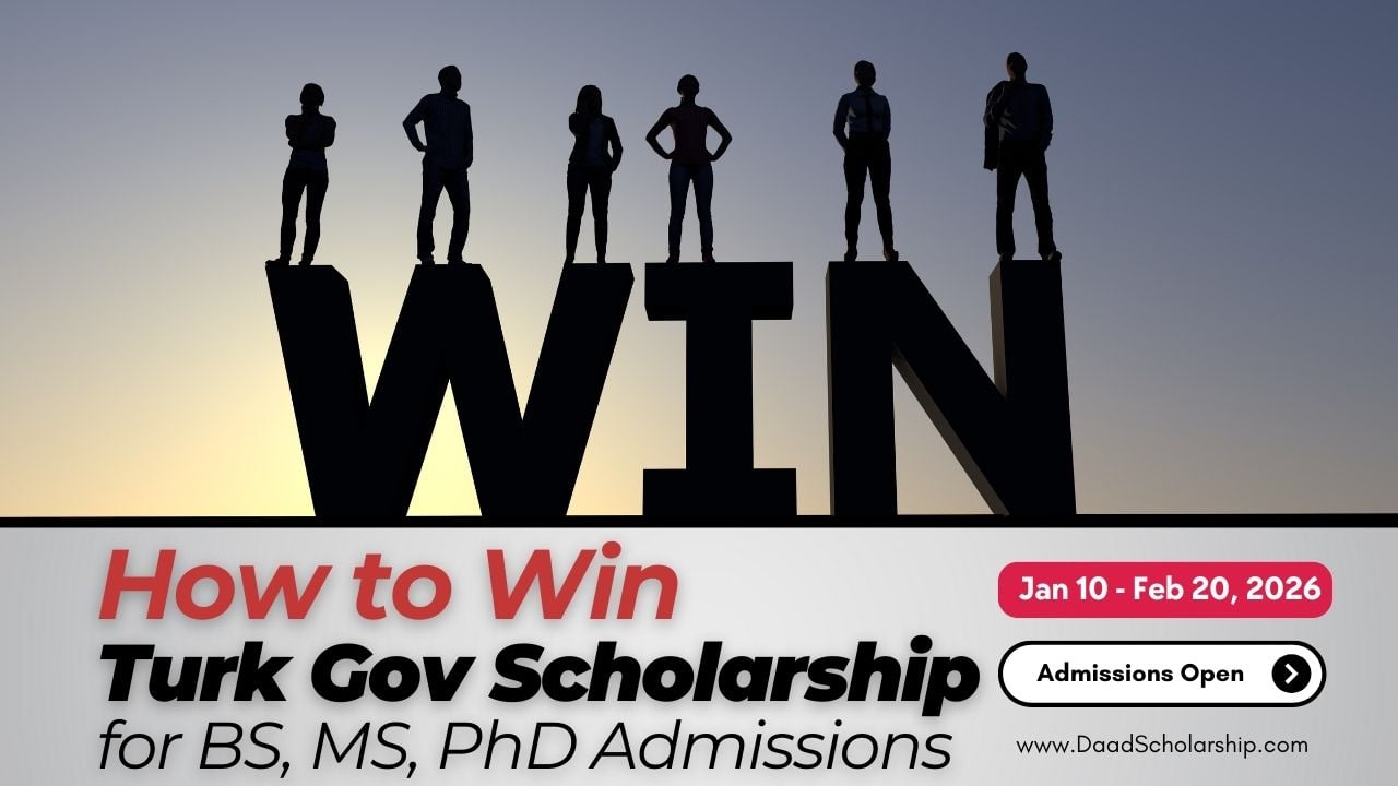 This is How to Win Turkey Government Scholarship 2026 for BS, MS or PhD Degree