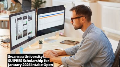 Swansea University SUIPRES Scholarship for January 2026 Intake Open