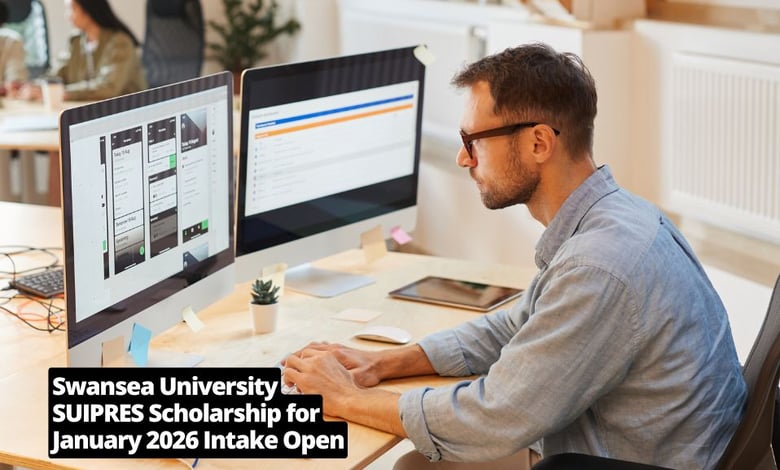 Swansea University SUIPRES Scholarship for January 2026 Intake Open
