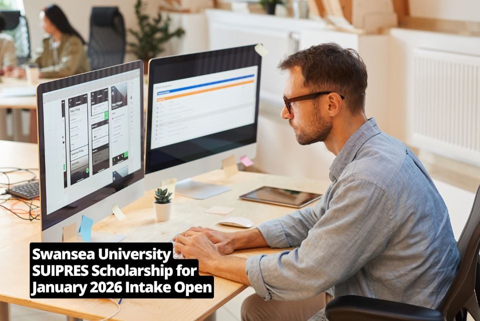 Swansea University SUIPRES Scholarship for January 2026 Intake Open