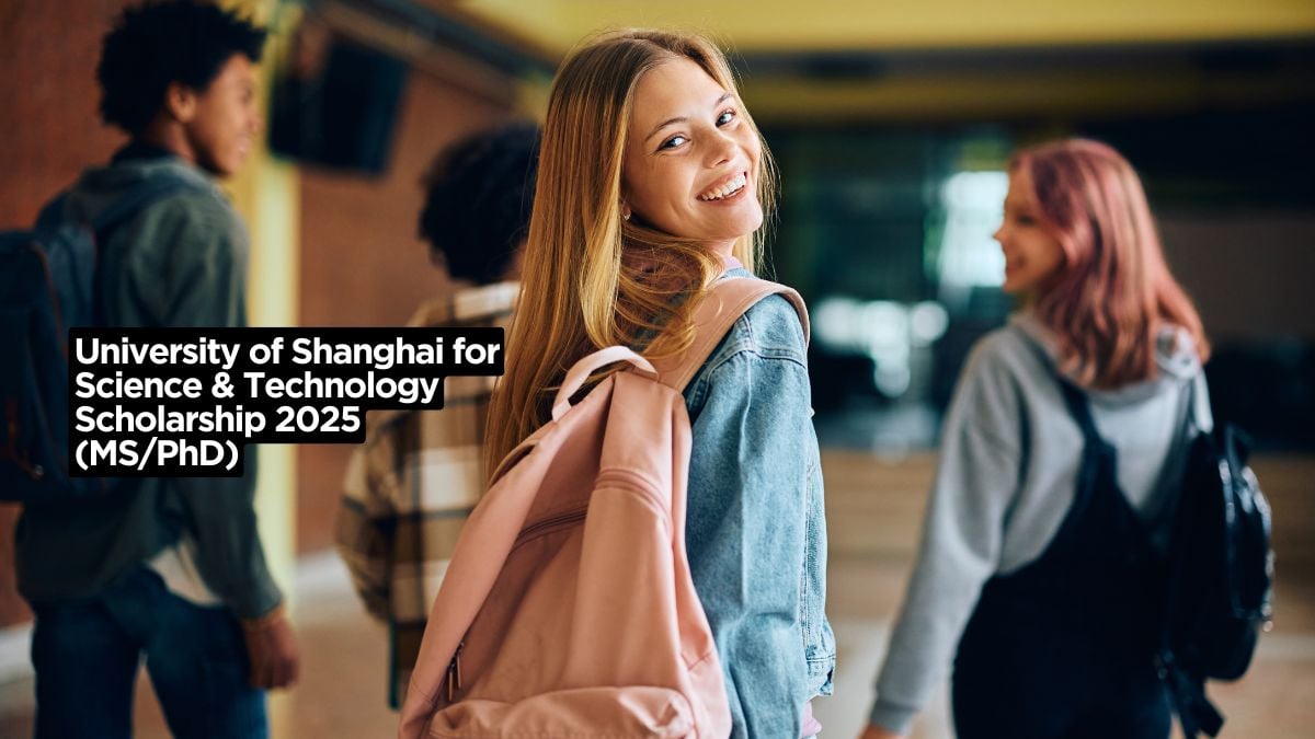 University of Shanghai for Science & Technology Scholarship 2025 (MSPhD)
